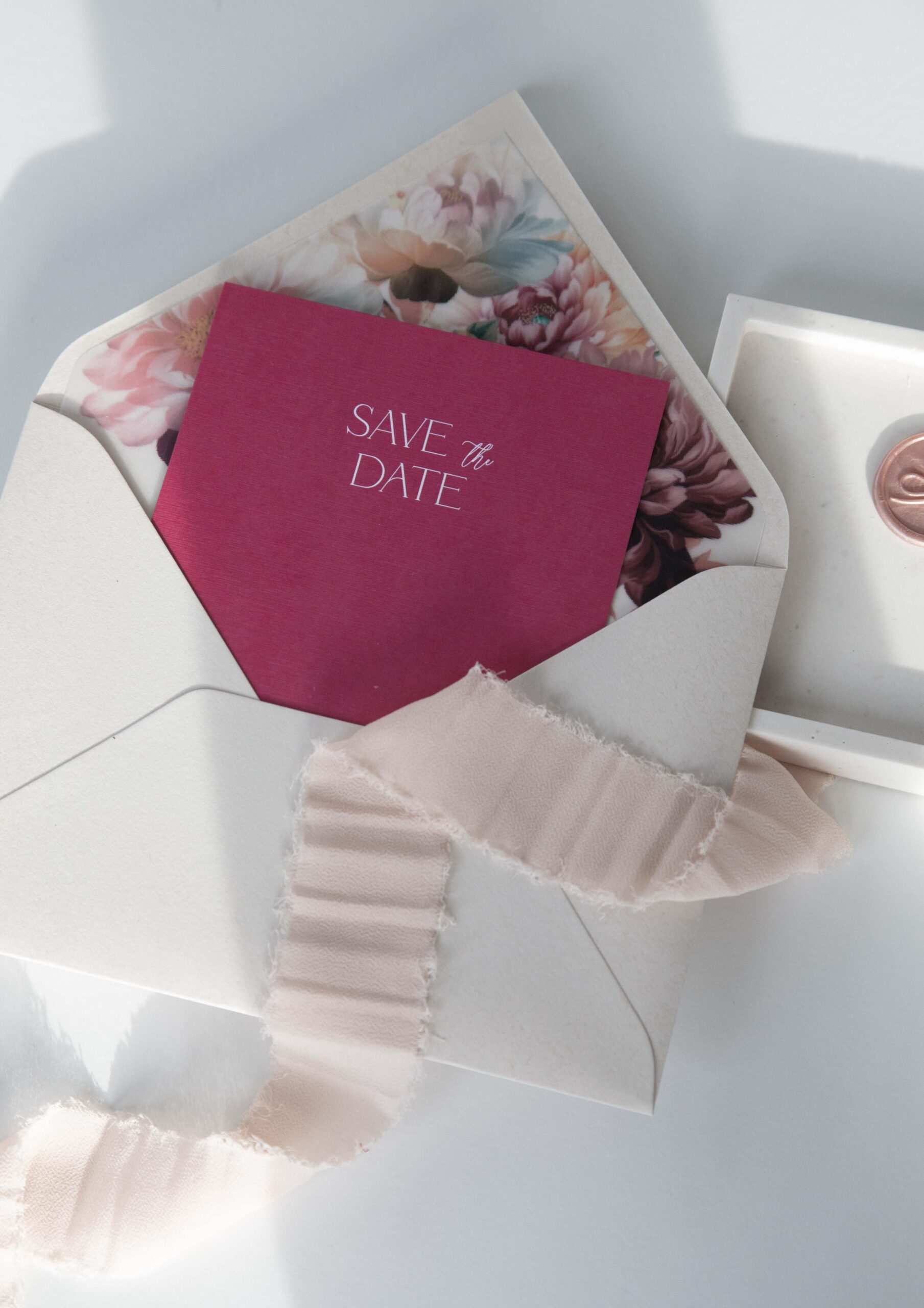 glamouröse Hochzeitspapeterie